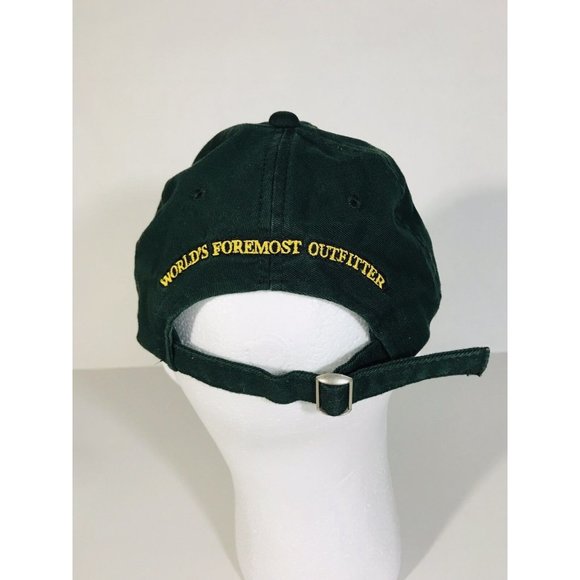 Cabelas Baseball Hat Strapback Adjustable One Sz Worlds Foremose Outfitter EUC - Picture 3 of 4